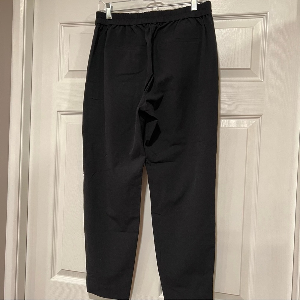 J. Crew Mercantile Black Pull On Flat Front Trouser Pants #C26 - Picture 5 of 12
